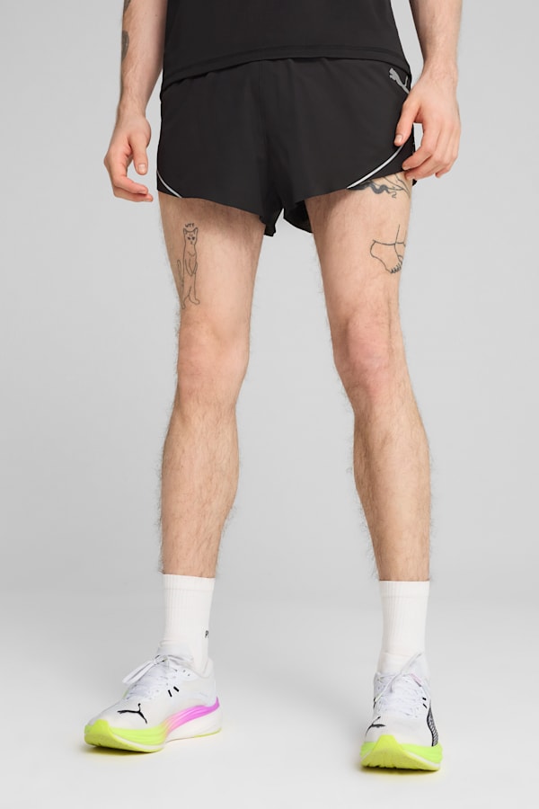 RACEDAY ULTRAWEAVE 3" Split Shorts Men, PUMA Black, extralarge-GBR